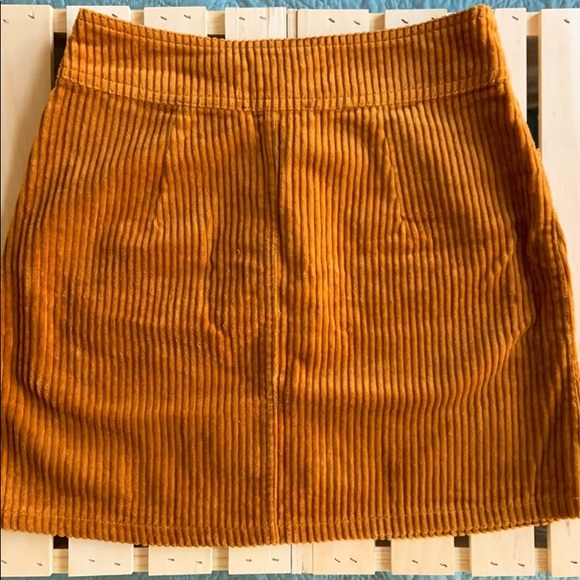 Women’s Corduroy Mini Skirt - Picture 2 of 5